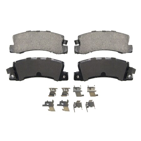 Wagner Brake QuickStop Rear Disc Brake Pad Set Ceramic,  ZD325