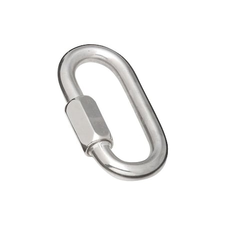 National Hardware 3167BC Series Quick Link, 3/8 in Trade, 3000 lb Working Load, Stainless Steel N262-519