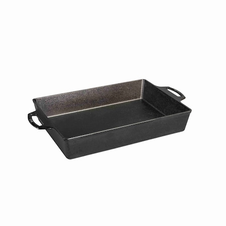 Lodge 9 Inch x13 Inch Cast Iron Casserole, 2PK BW13C