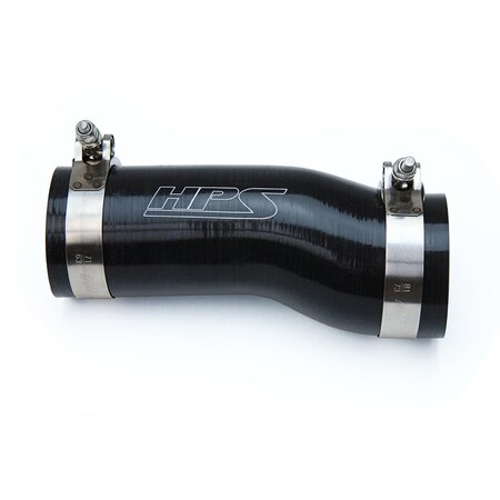 Hps Performance High Temp Reinforced Silicone Air Intake Hose Kit, Black, 57-1595-BLK