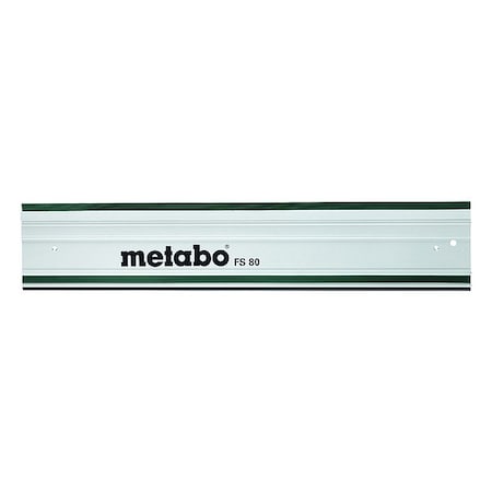 Metabo Track Saw Guide Rail, 31.5 in L, METABO FS 80