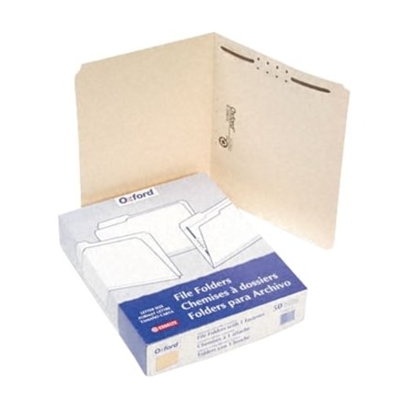 Esselte Pendaflex MLA 1-Fastener Classification Folders with Straight Tabs Letter, 50PK FM211