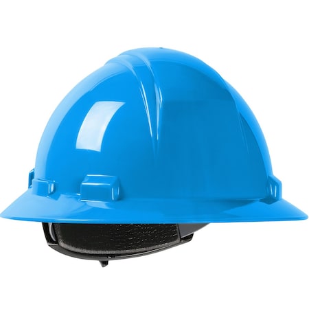Dynamic Full Brim Hard Hat with HDPE Shell, 4-Point Textile Suspension and Wheel Ratchet Adjustment 280-HP641R-07