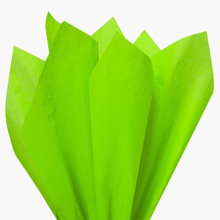 Nashville Wraps Lime Green Color Tissue Paper, 20x30", 480PK CT3BL
