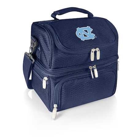 Picnic Time Family Of Brands NCAA North Carolina Tar Heels Pranzo Lunch Bag - Insulated Lunch Box with Picnic Set 512-80-138-414-0