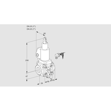 Honeywell Kromschroder VAS225R/LWGL KS88032449