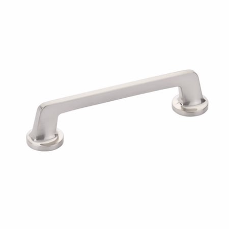 Schaub 5in Center to Center Northport Round Cabinet Pull Brushed Nickel Finish 212-BN