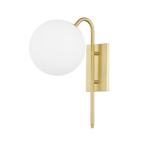 Mitzi Ingrid 1 Light Wall Sconce 12.25 In. Aged Brass H504101-AGB