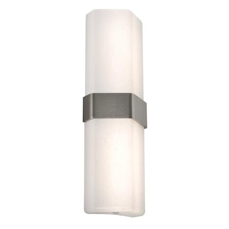 Afx Naples, 16'' LED Wall Sconce, Satin Nickel NPLS0516LAJUDSN