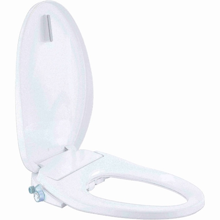 Bemis BidetToiletSeat, Wht, 14.8125inW, 3.5inH HV2000E 000