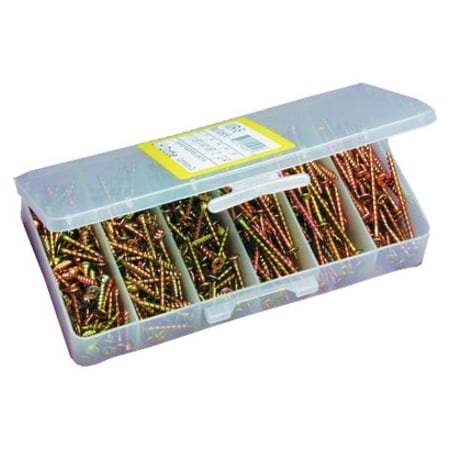 Dottie Screw Assortment, Carbon Steel, 335 PCS WR6