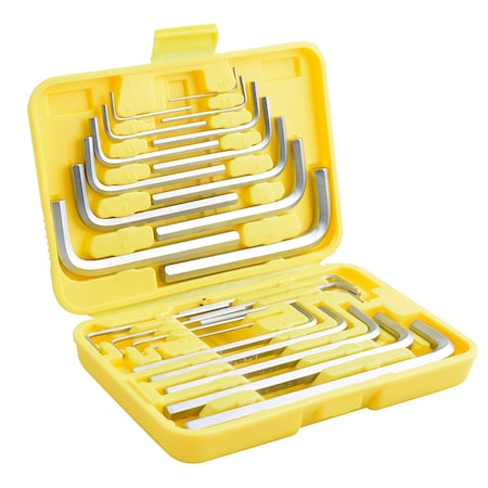 Surtek Combination L-Type Hexagonal Key Set, 25 Piece In Rack ALLF25