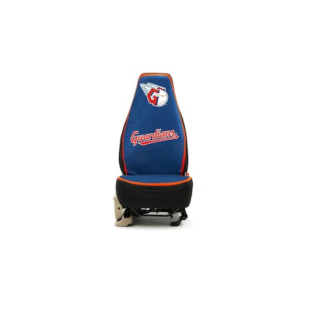 Coverking UNIVERSAL SEAT COVER ULTI-SUEDE WITH CLEVELAND GUARDIANS LOGO HKT6DR