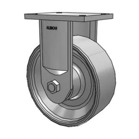 Albion 10x4 Forged Steel Rigid Caster 600FS10709R