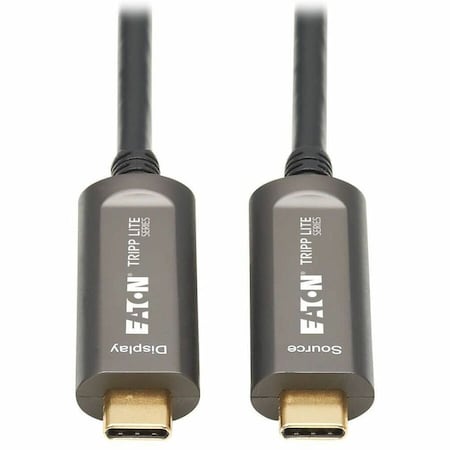 Eaton Tripp Lite Series USB-C to USB-C Plenum-Rated Fiber Active Optical Cable AOC - 4K 60 Hz, HDR, U420F-30M-V