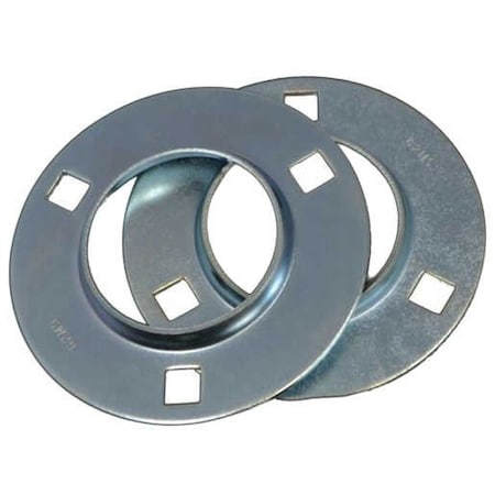 Timken Flange Block Housing; Stamped Steel; 3 Bolt 52MS ZP PAIR C2