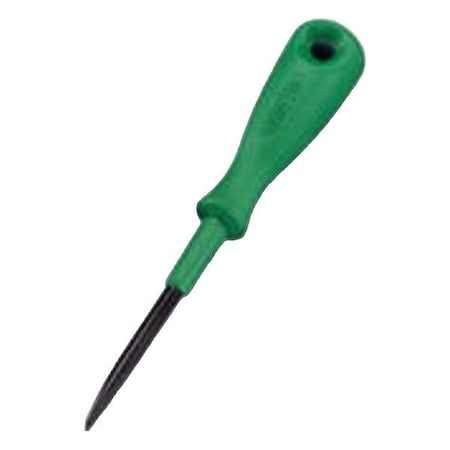 Wago Operating tool, 100 mm, Green/Black 210-647
