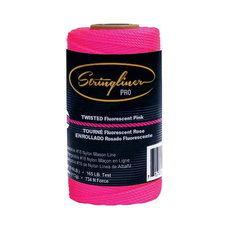 Stringliner 270 ft. Twisted Pink Mason Line Refill 2612679