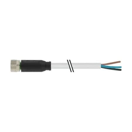 Murrelektronik Cordset, PVC Cable Jacket, 10 m L Cable 7000-08041-2101000