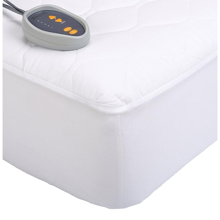 Beautyrest Blend Heated Mattress Pad - Full, White BR55-0199