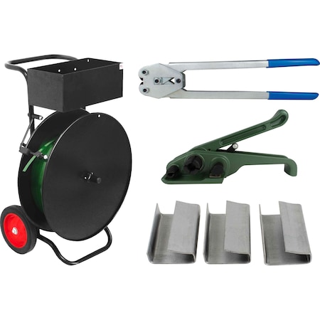 Encore Packaging Polypropylene Strapping Kit for 34, Economy PP34KO2