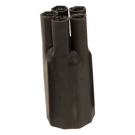Electriduct Heat Shrink Breakout Boots, 2:1 I.D. Shrink Ratio, 2.16 in I.D. Before Shrinking, 5.9 in HSB-5-2.2-10PK
