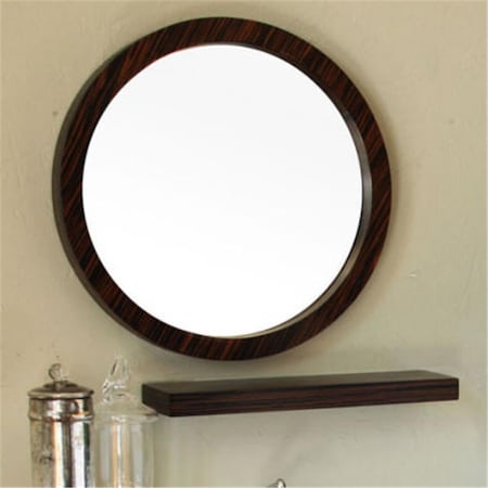 Comfortcorrect Round Mirror - Ebony/Zebra - NA CO2800568