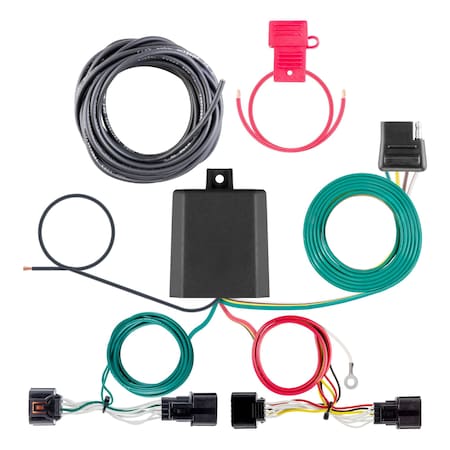 Curt Custom Wiring Harness, 4-Way Flat Output, Select Kia EV9 56526