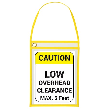 C-Line Products Shop Ticket Holder, Vinyl, 12 in H 71946