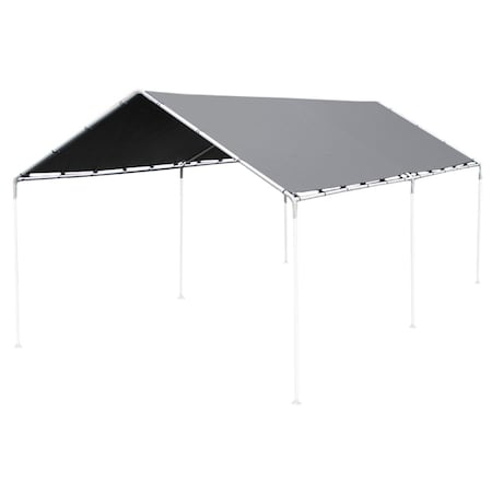 King Canopy Silver Replacement Tarp, fits 10ft 8in by 20ft A-Frame T10203