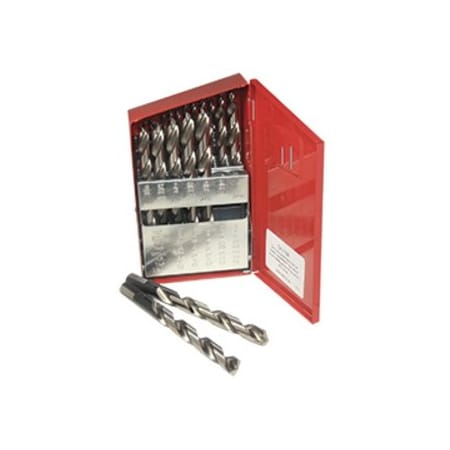 Norseman Drill & Tool Norseman 29 Piece CT29 190CN CNTech Cryogenic Nitrided Set, 135 Degreess Split Point, Jobber Length 47452