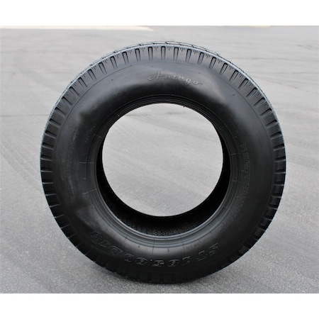 Antego ST185/80D13, 6PR Load Range C Trailer Tire by Tire & Wheel Set of 2, 2PK T6206ST18580D13