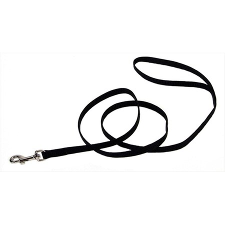 Coastal Pet 3-8X6 Nylon Lead Black 764220