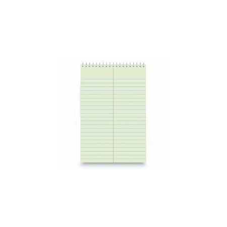 Universal Steno Pads, Gregg Rule, Red Cover, 80 Green-Tint 6 x 9 Sheets UNV86920