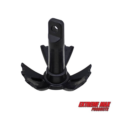 Extreme Max 3006.6557 BoatTector Vinyl-Coated River Anchor - 18 lbs. 3006.6557