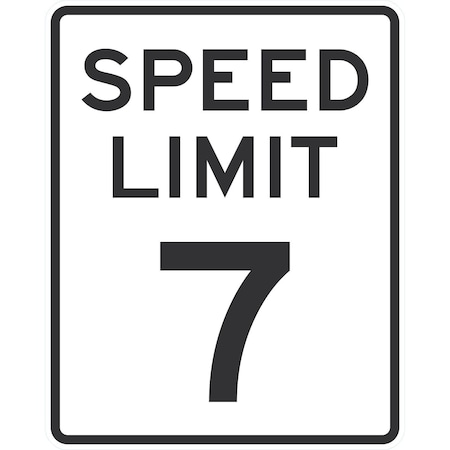 Lyle Speed Limit 7, 24x30, High Intensity Prismatic, White G-14195-HI_24x30