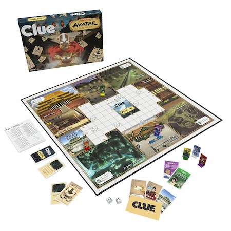 Usaopoly CLUE Avatar The Last Airbender Board Game CL096-653