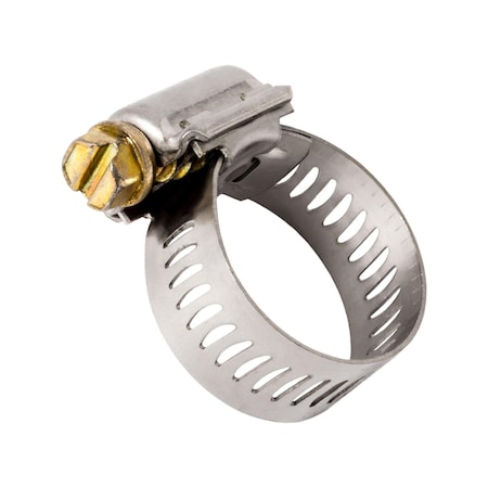 Auveco Hex Worm Gear Type Hose Clamp Size 10 1/2in - 1 1/8in, 10PK 5347