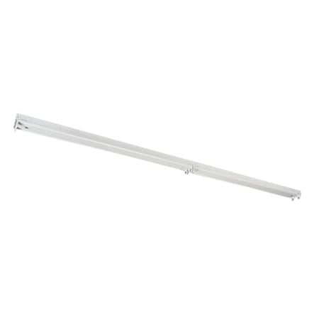 Keystone 8ft 4 lamp Complete Strip Fixture, Wired for Type B double-ended T8 LED Tubes KT-DDSLEDT8-8-4L-DP /DE