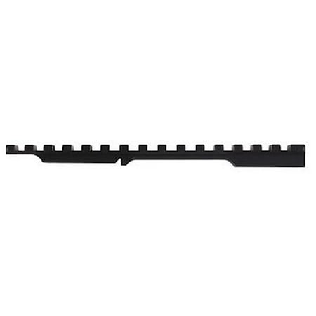 Seekins Precision 0010710013 Scope Rail for Rem 700 Short Action 0 MOA - Black 10710013