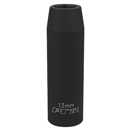 Performance Tool 1/2 In Dr. Deep Impact Socket 13Mm Socket Dp Imp 1, M863 M863