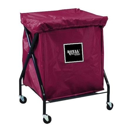 Royal Basket Trucks X-Frame Hamper, 150 lb Capac., 26" L G08-MMX-XAA-3ONN