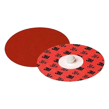 3M Cubitron Quick-Change Sand Disc, 2 in Dia, TR, PK50 7100001474