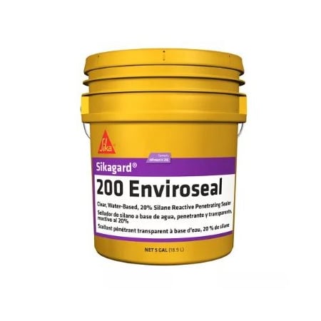 Sika Sikagard-200 Enviroseal Clear Water-Based 20% Silane Penetrating Sealer 54 Gallon Drum 812143