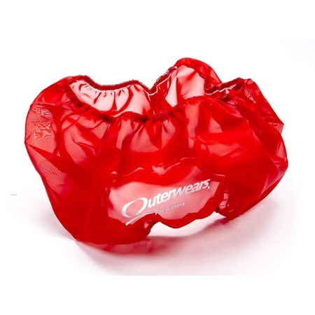 Outerwears Air Pre-Filter Assembly - 14 x 6 in. Element - Red OUT10-1026-03