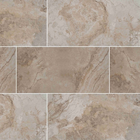 Ackland Sample Royce Dune Matte Ceramic Stone Look Floor and Wall Tile AKNPTROYDUNE12X24M-SM