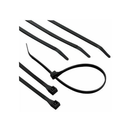 Gardner Bender Heavy-Duty Cable Ties, 120 lb Tensile Strength, 15 in L, Ultraviolet Black, 50/Bag 623-46-415UVB