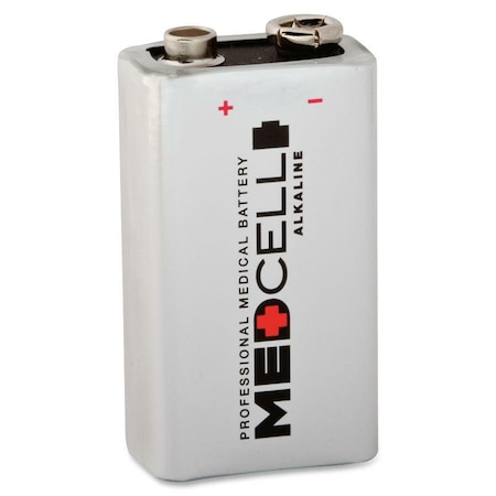 Medline MedCell Alkaline Battery, 9V, 12PK MPHB9VZ
