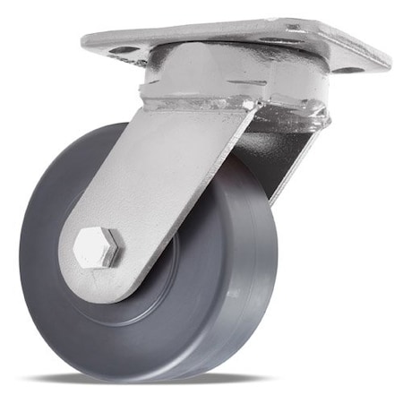 Hamilton Kingpinless Swivel Caster, 5" x 2" Nylast Cast Nylon Wheel, 1/2" Sealed Precision Ball Bearings S-ZFWH-5NYB-FB