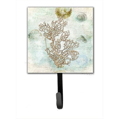 Carolines Treasures Coral Leash Or Key Holder SB3040SH4
